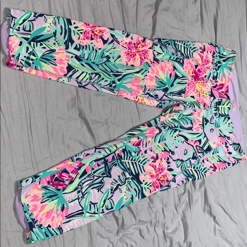 EUC Large Lilly Pulitzer luxletic leggings